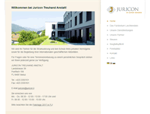 Tablet Screenshot of juricon.li
